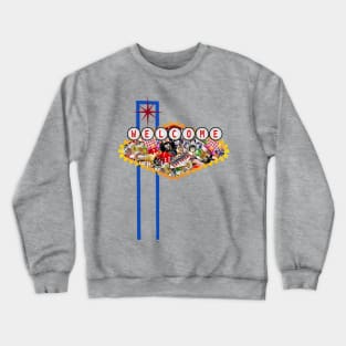 Las Vegas Sign * Gamblers Delight Crewneck Sweatshirt